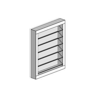Louvre Window 1200 H x 910 W