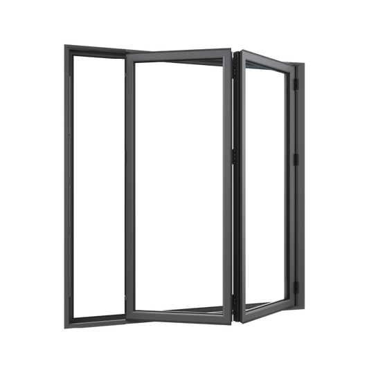 Bifold Doors 2-STACKING RIGHT (OPEN OUT) 2100 H x 1450 W