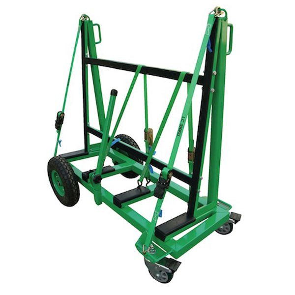2 BAR LITE SLAB TROLLEY BLACK 525KG WLL