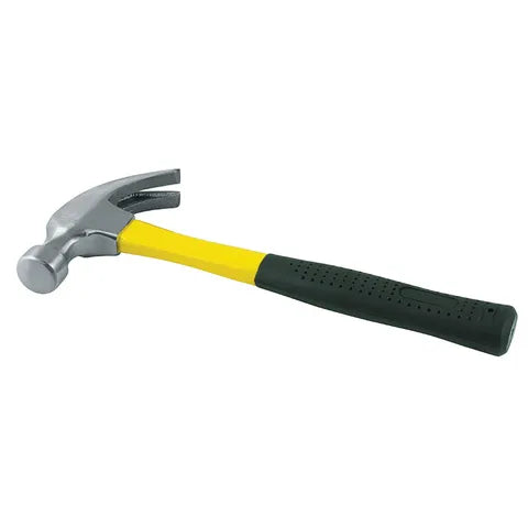 CLAW HAMMER 20OZ FIBREGLASS HANDLE
