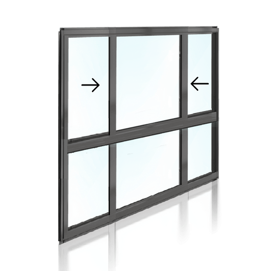 Sliding Window + Lowlite  XOX 2057 H x 2650 W