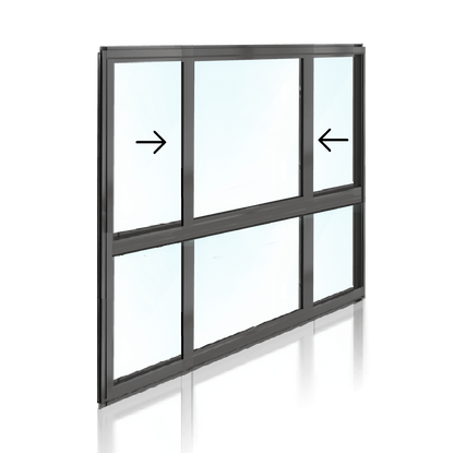 Sliding Window + Lowlite  XOX 2057 H x 2050 W