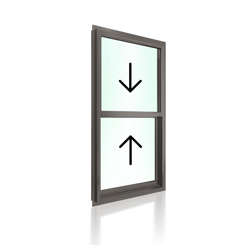 Double Hung Window 1800 H x 1210 W – WINDOWS DOORS ONLINE