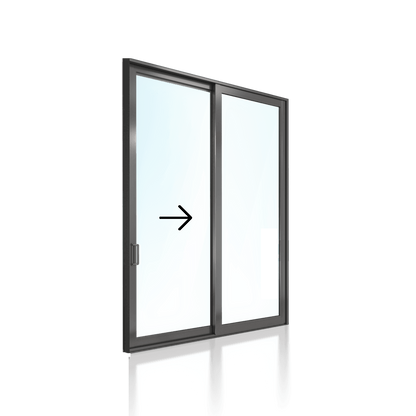 Sliding Door XO 2100 H x 1810 W