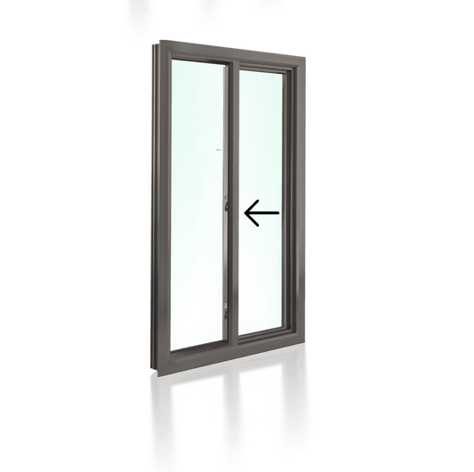Sliding Window OX 1200 H x 610 W
