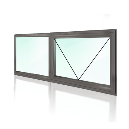 Awning Window OX 1029 H x 1450 W