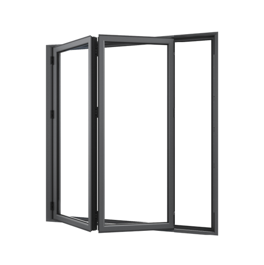 Bifold Doors 2-STACKING LEFT (OPEN OUT) 2400 H x 1810 W