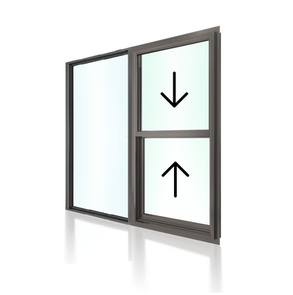 Double Hung Window OX 1457 H x 2050 W