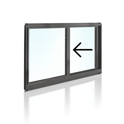 Sliding Window OX 1380 H x 2410 W