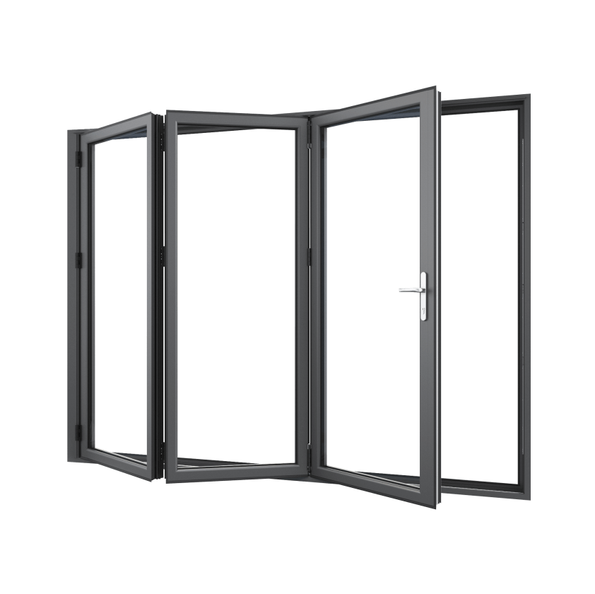 Bifold Doors 3-STACKING LEFT  (OPEN OUT) 2400 H x 2710 W