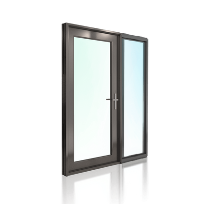 Hinged Door XO (LEFT HINGE) (OPEN IN) 2100 H x 1200 W