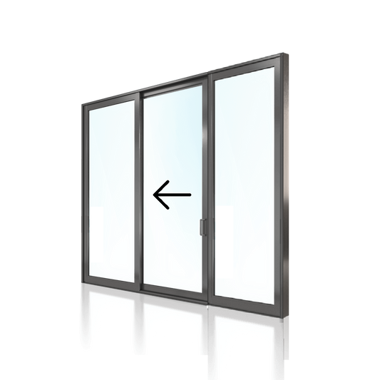 Sliding Door OXO LEFT 2100 H x 4500 W