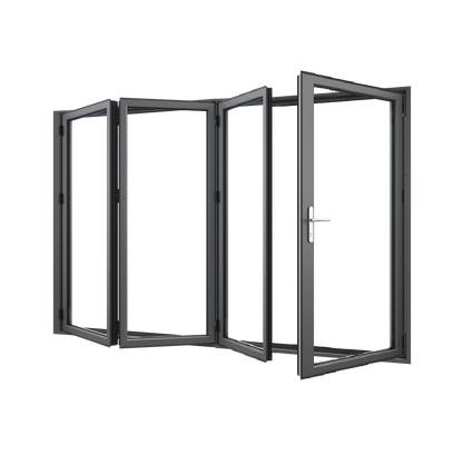 Bifold Doors 1-STACKING RIGHT / 3-LEFT (OPEN OUT) 2100 H x 3610 W