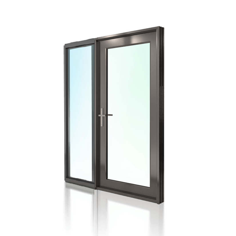 Hinged Door OX (RIGHT HINGE) (OPEN IN) 2100 H x 1200 W