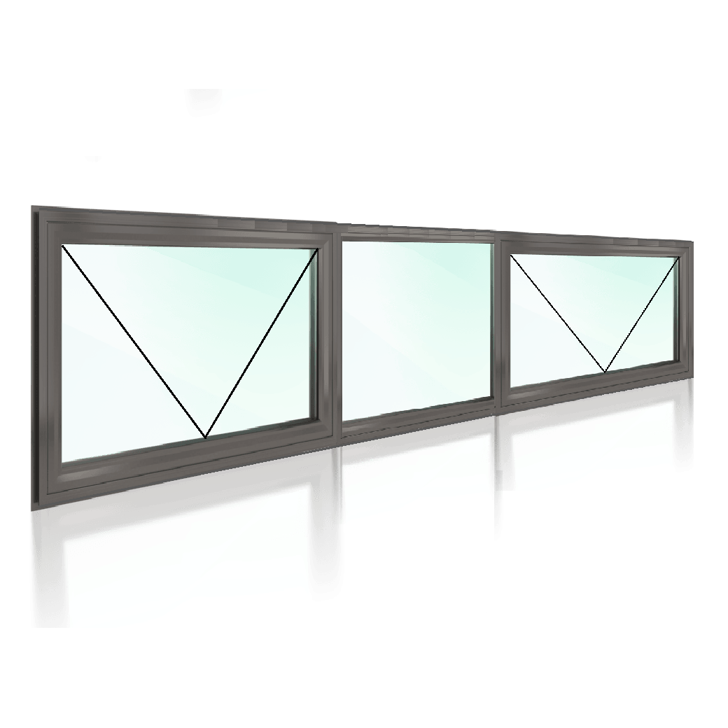 Awning Window XOX 1457 H x 2650 W