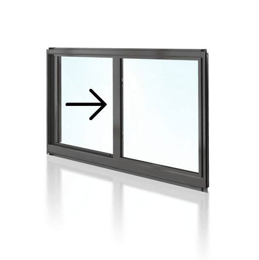 Sliding Window XO 514 H x 1210 W