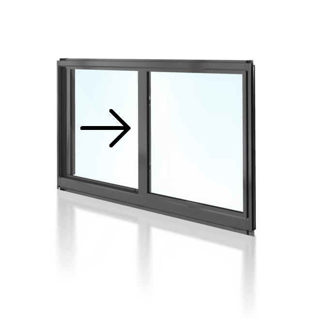 Sliding Window XO 514 H x 1810 W