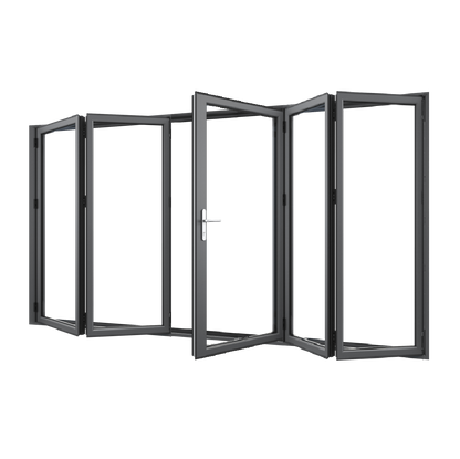 Bifold Doors 3-STACKING RIGHT / 2-LEFT (OPEN OUT) 2100 H x 3600 W