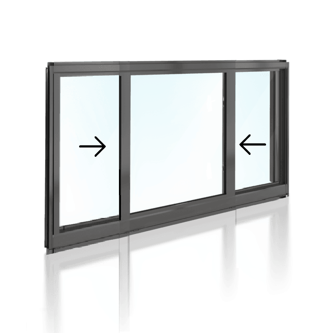 Sliding Window OXO 1200 H x 2410 W