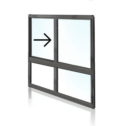 Sliding Window + Lowlite  XO 1800 H x 2650 W