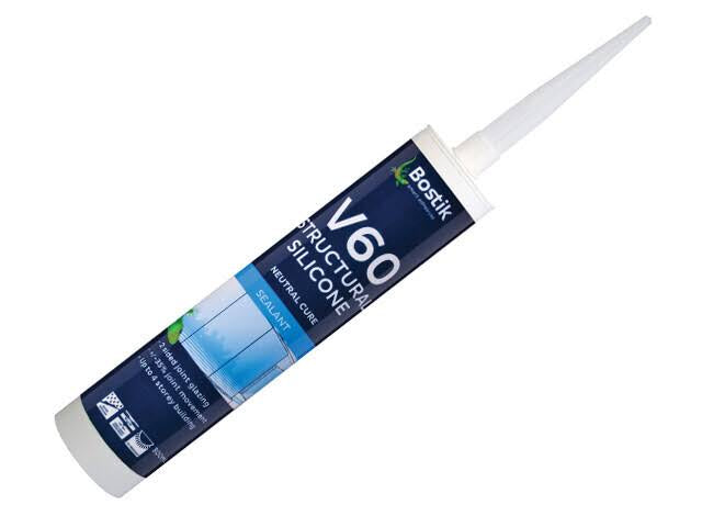 BOSTIK V60 STRUCTURAL SILICONE (Black, White, Neutral)